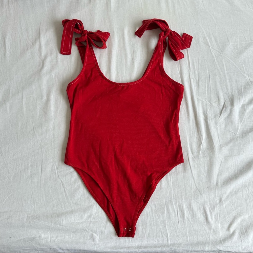 Red Bodysuit